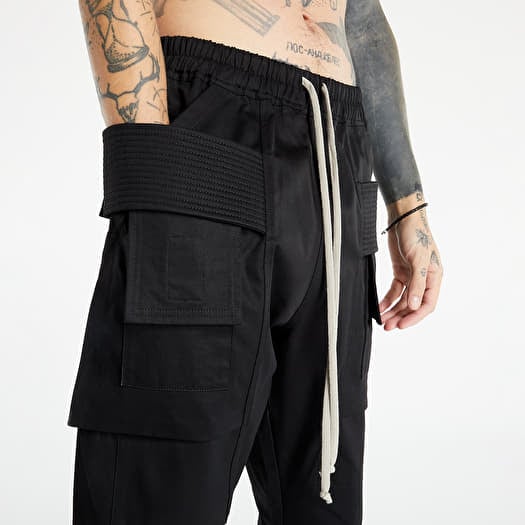 Rick Owens DRKSHDW Woven Pants Creatch Cargo Cropped Drawstring