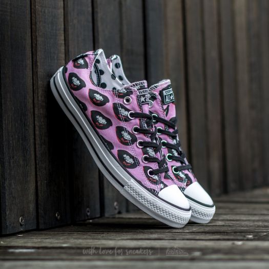 Converse Chuck Taylor All Star OX Andy Warhol White Black Multipink