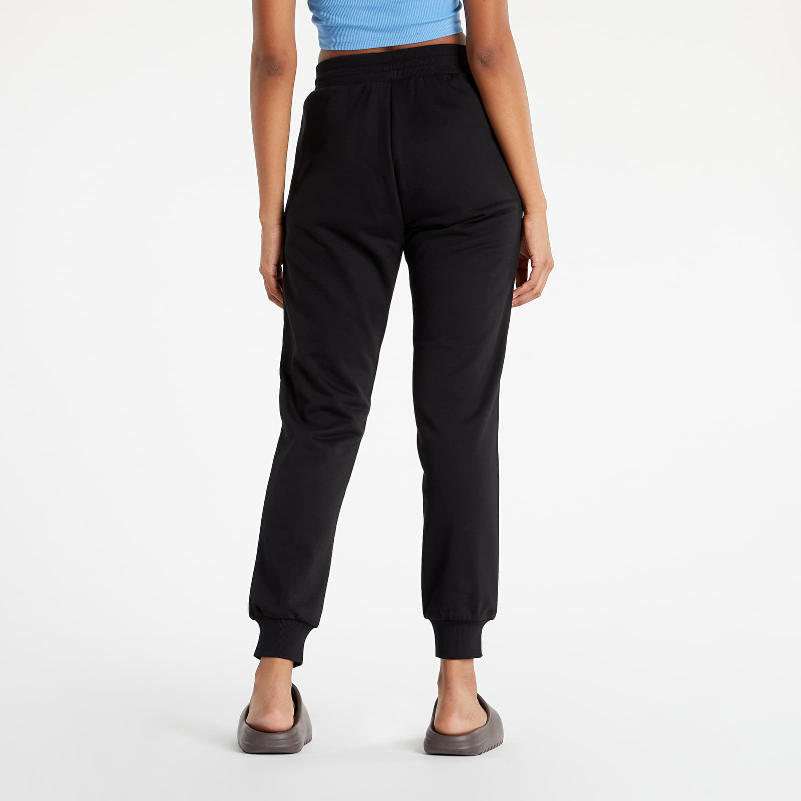 Hosen Carhartt WIP W' Script Embroidery Swt Pant Black/ White