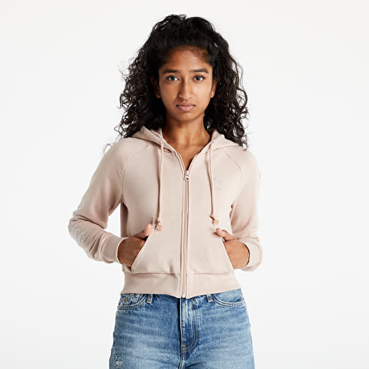 Hoodies and sweatshirts adidas Cropped Track Top Ash Pearl Footshop