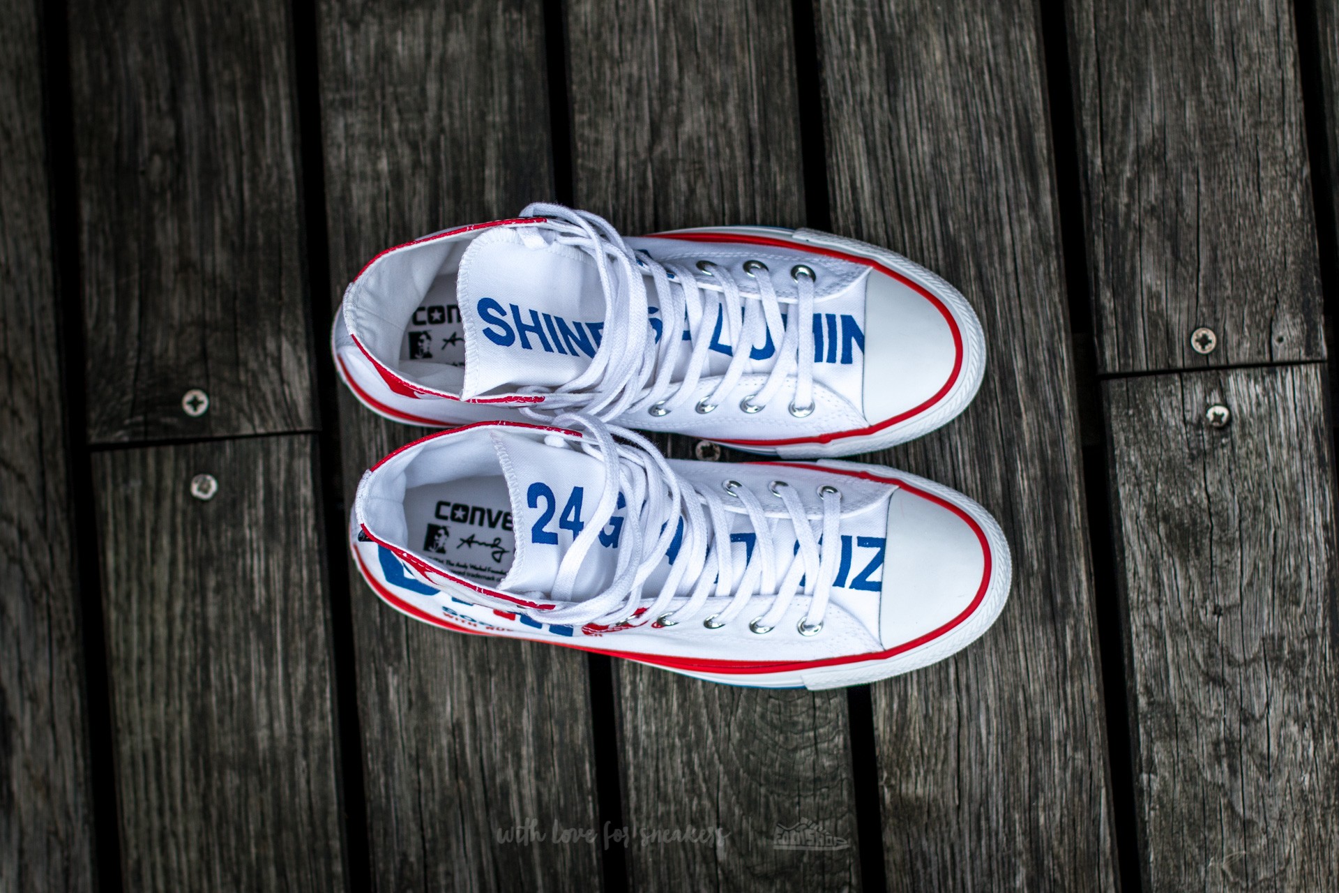Men s shoes Converse Chuck Taylor All Star Hi Andy Warhol White
