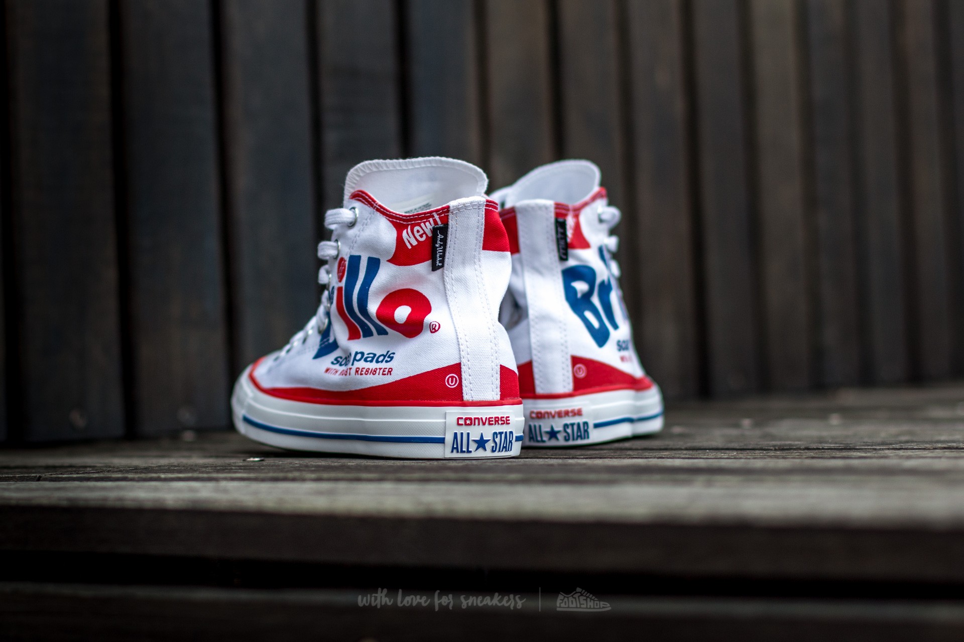 Andy warhol brillo converse store