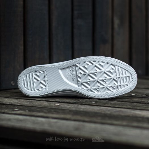 Converse Chuck Taylor A S Leather Hi White Monochrome Footshop