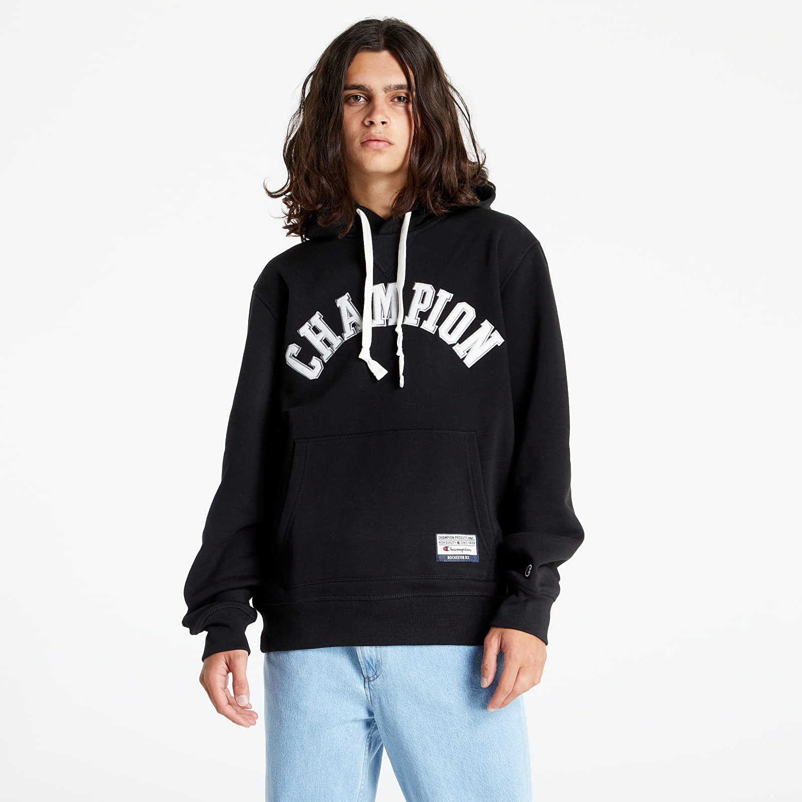 Sweatjacken und Sweatshirts Champion Rochester Hoodie Black
