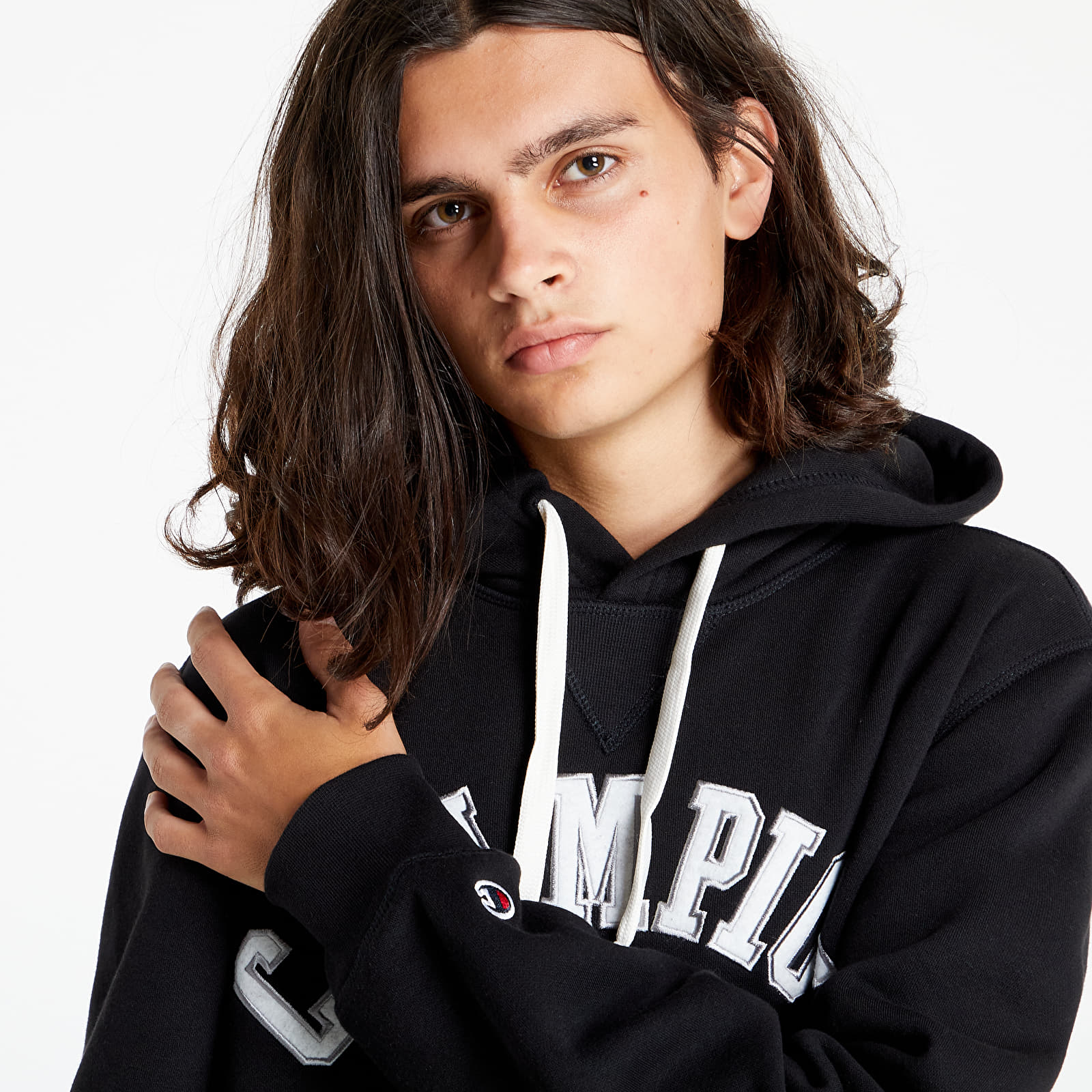 Sweatjacken und Sweatshirts Champion Rochester Hoodie Black