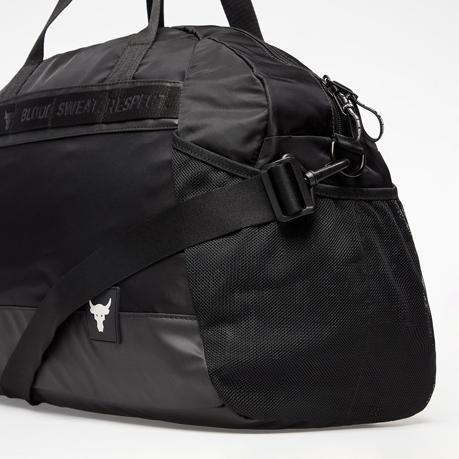 Crossbody táskák Under Armour Project Rock Gym Bag Black
