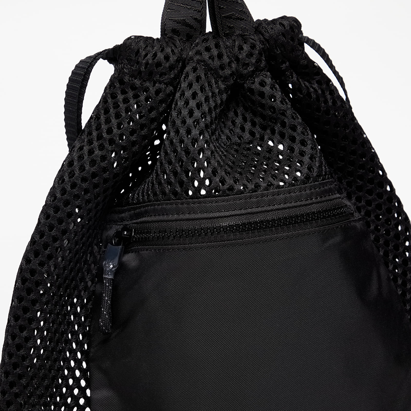 Hátizsákok Nike Sportswear Essentials Gym Sack Black/ Iron Grey/ White
