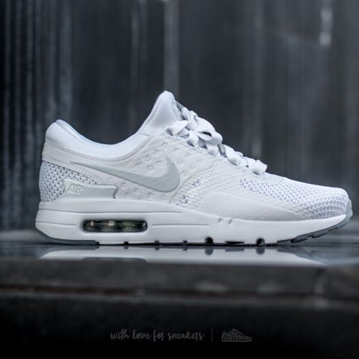 All white air max 0 sale