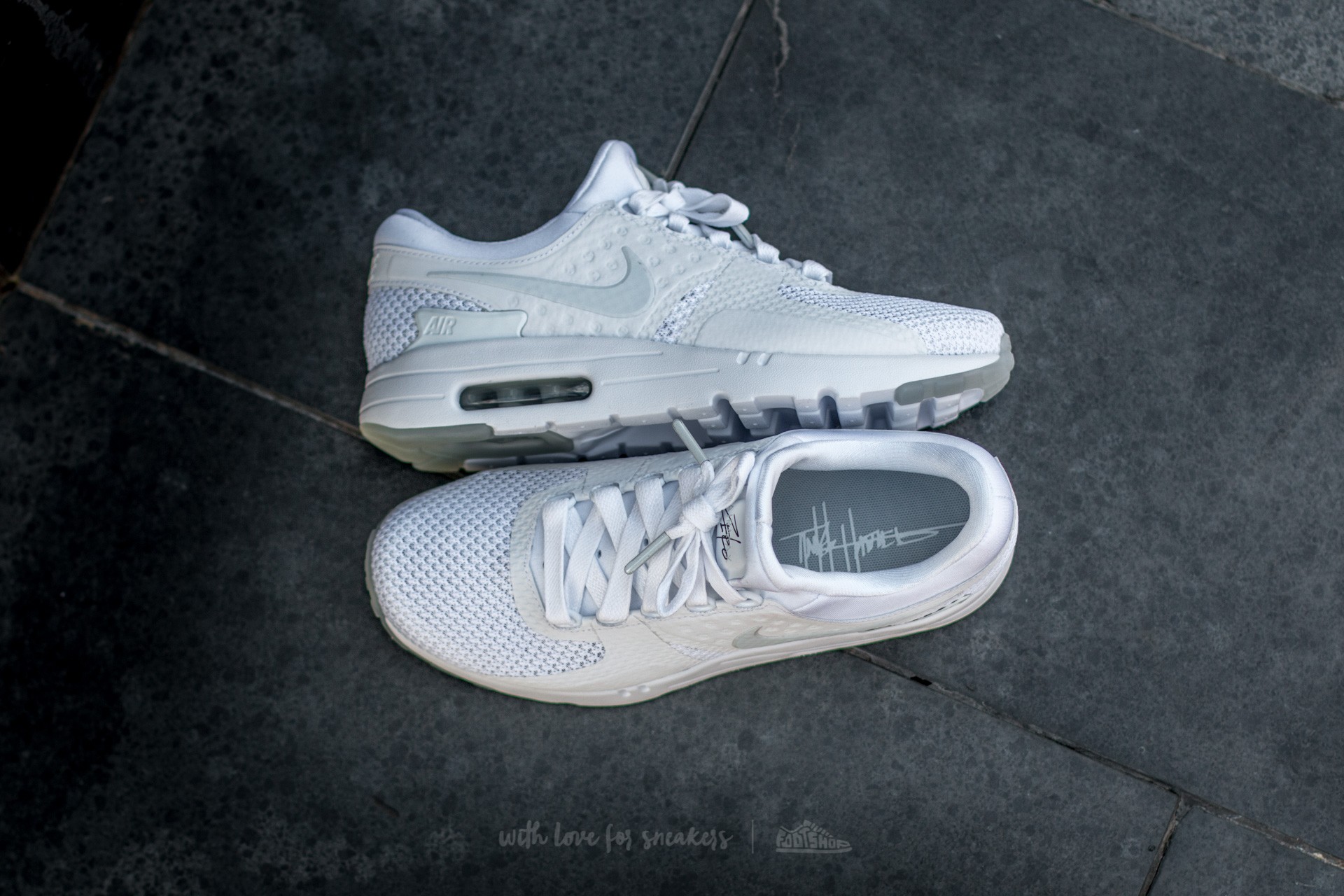 Men's shoes Nike Air Max Zero QS White/ Pure Platinum-Pure Platinum