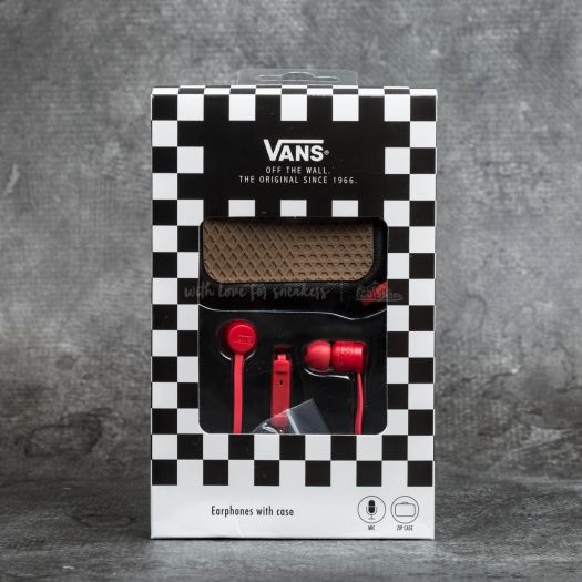 Vans Earphones Red