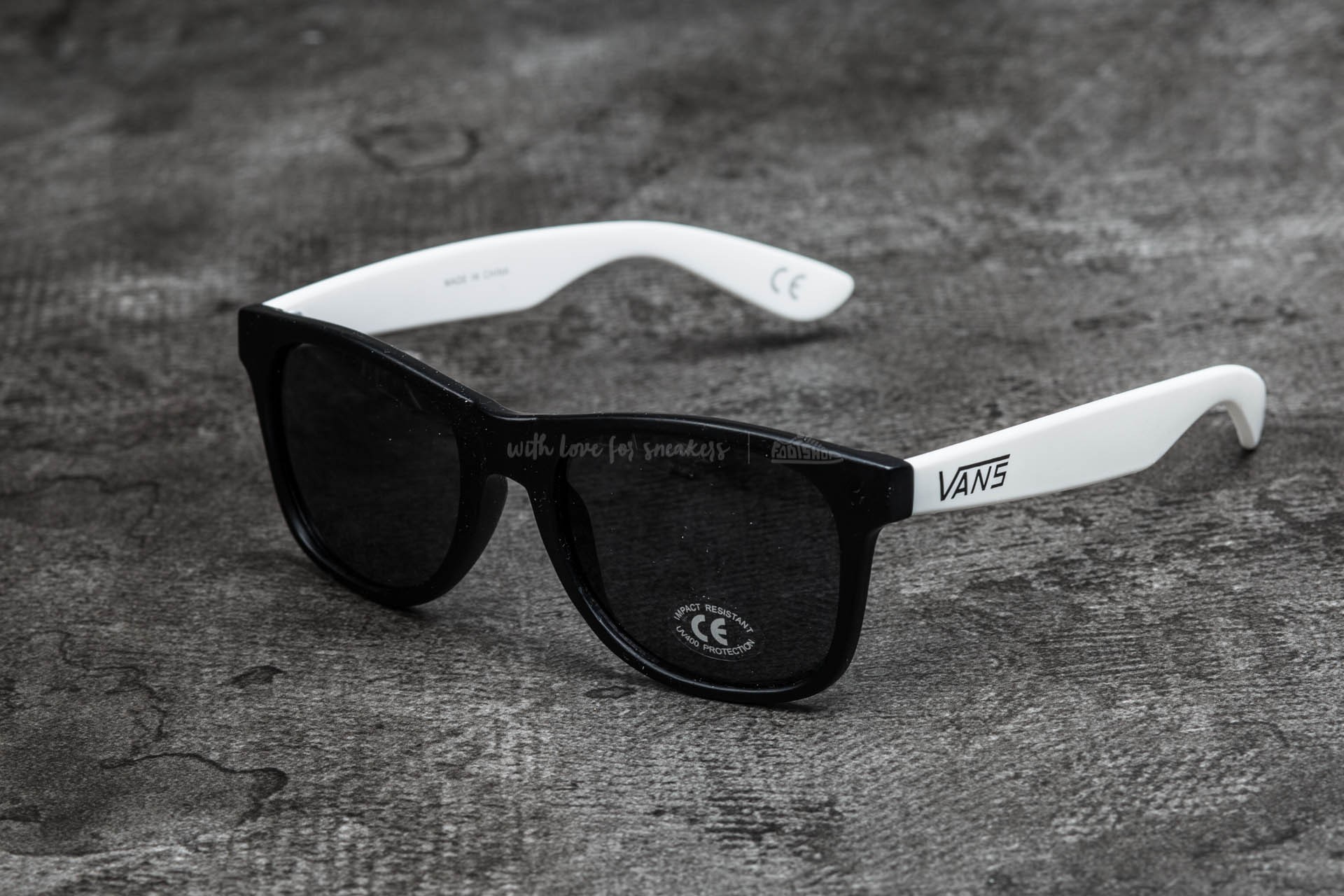 Vans Spicoli | Shade 4 Sunglasses Black/White Footshop