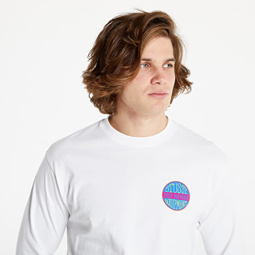T-shirts Stüssy Post Modern Equipment LS Tee White | Footshop