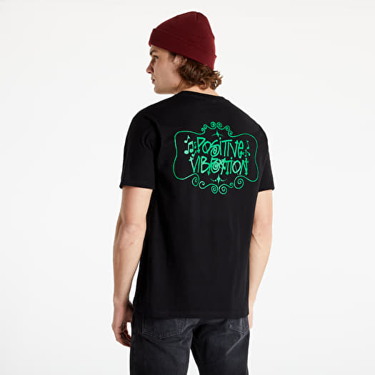Camisetas Stüssy Positive Vibration Tee Black Footshop
