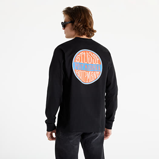 T-shirts Stüssy 7 Post Modern Equipment LS Tee Black | Footshop