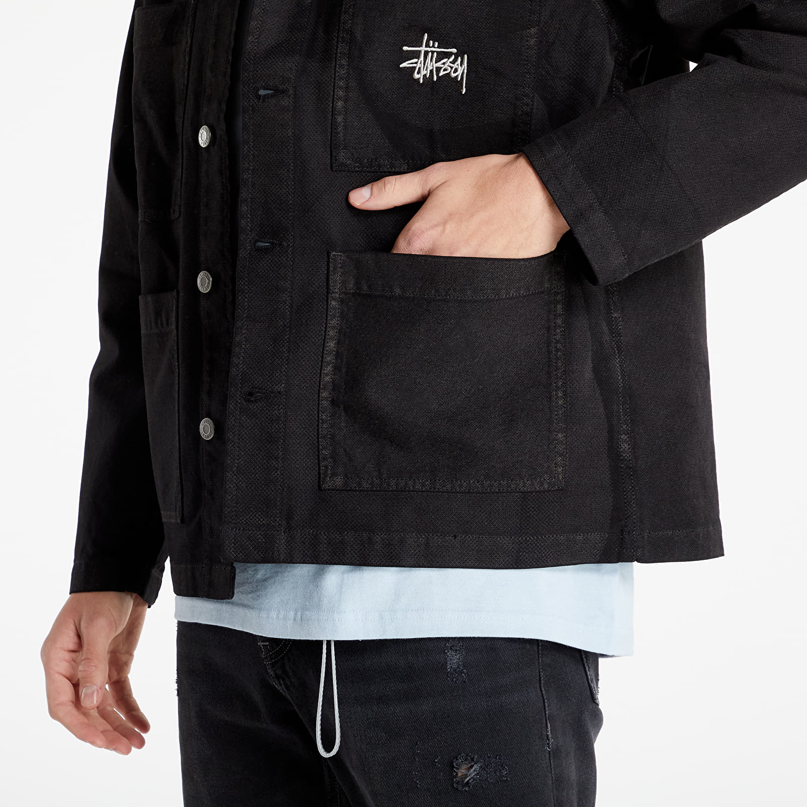Jackets Stüssy Venus Chore Jacket Black | Footshop
