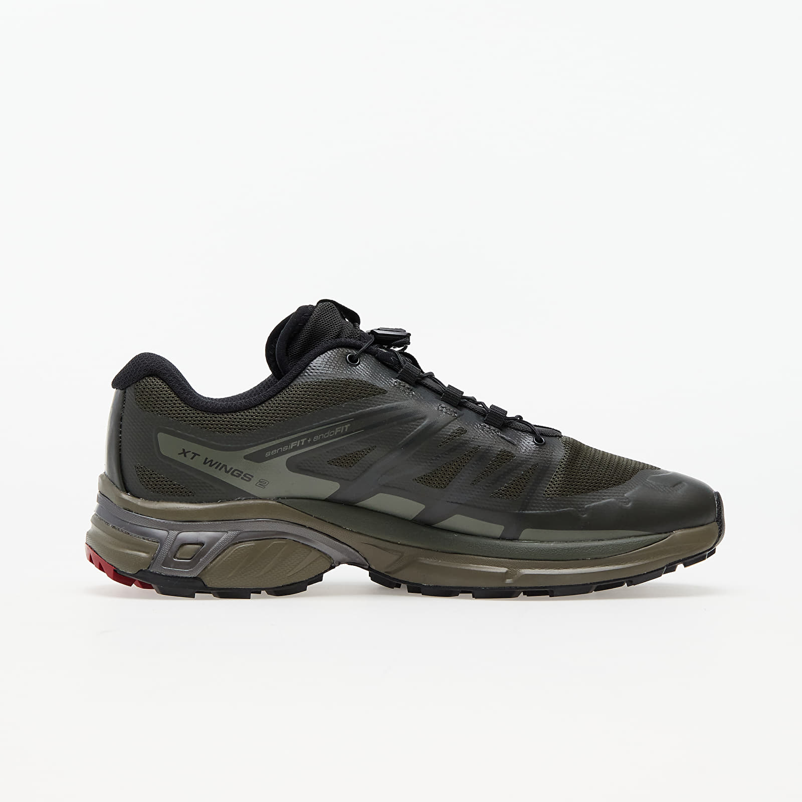 Sko til mænd Salomon XT-Wings 2 Advanced Peat/ Castor Gray/ Bungee Cord