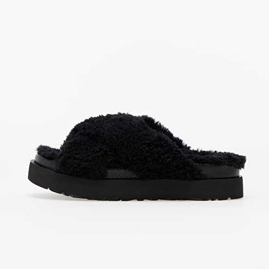 UGG W Fuzz Sugar Cross Slide