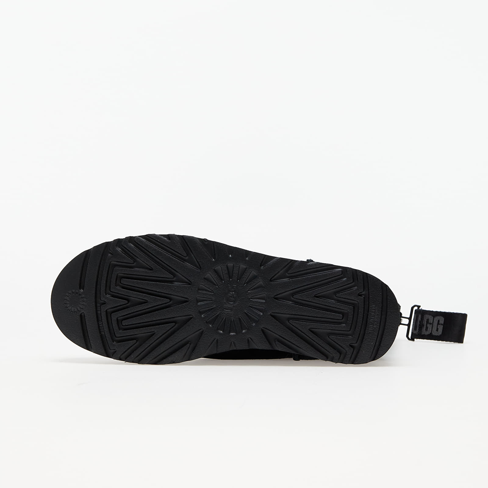 Damesko UGG W Classic Short Logo Zip Black
