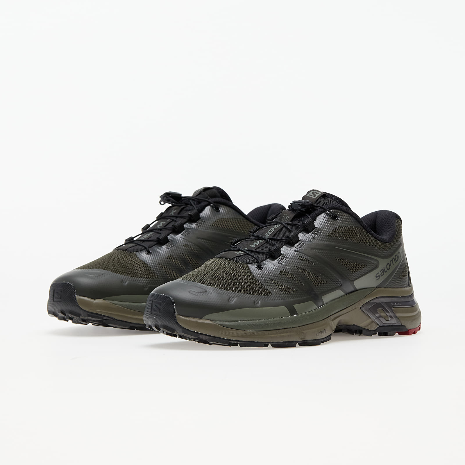 Sko til mænd Salomon XT-Wings 2 Advanced Peat/ Castor Gray/ Bungee Cord