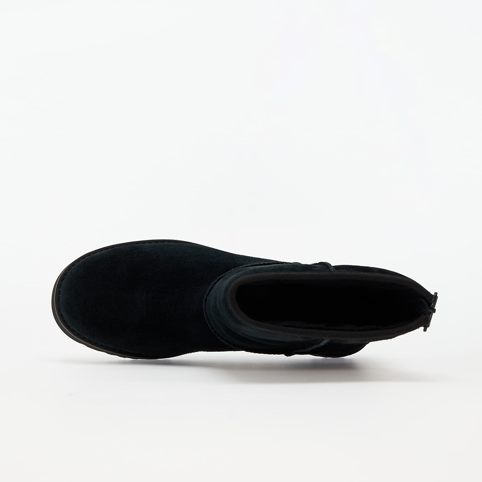 Damesko UGG W Classic Short Logo Zip Black