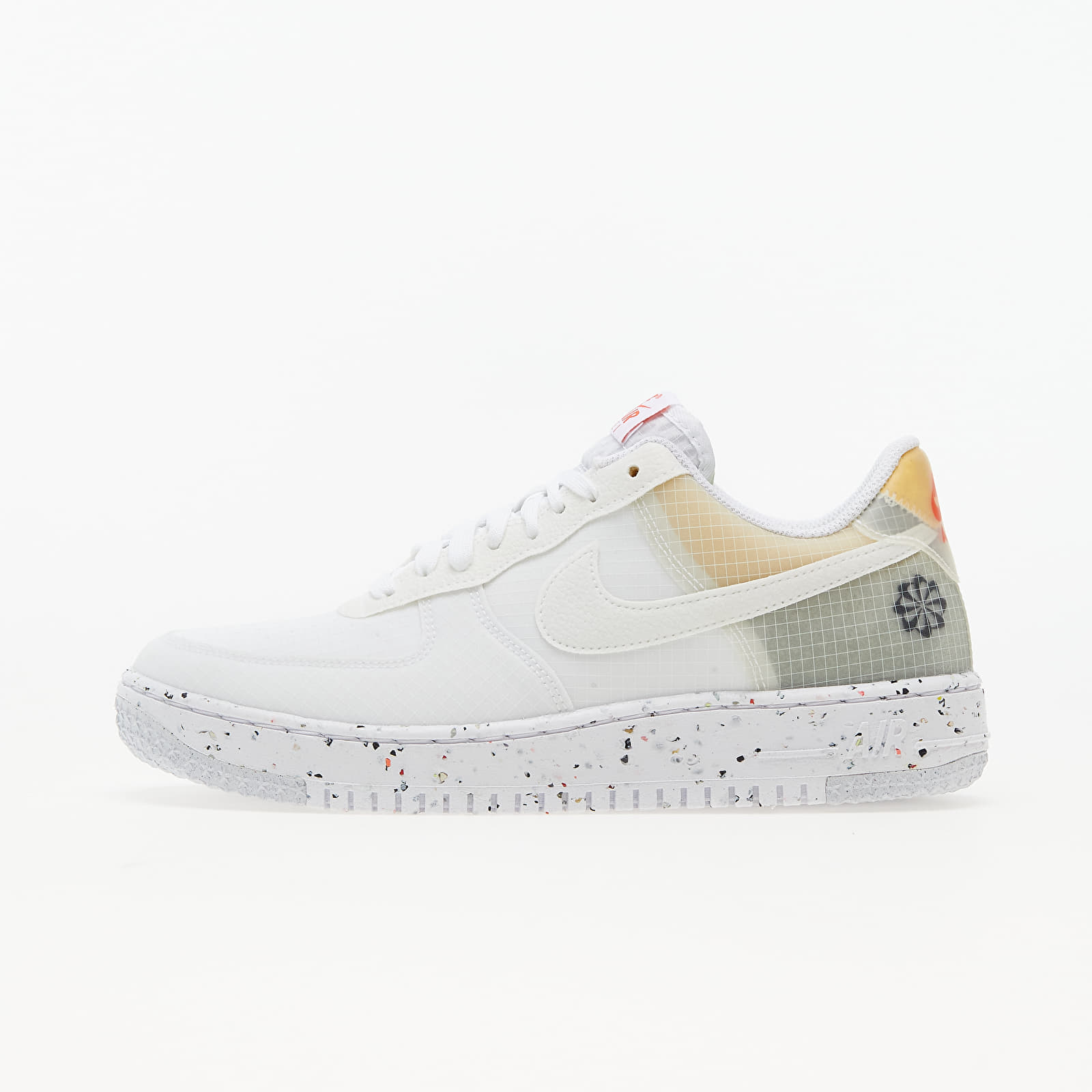 Herren Sneaker und Schuhe Nike Air Force 1 Crater White/ White-Orange