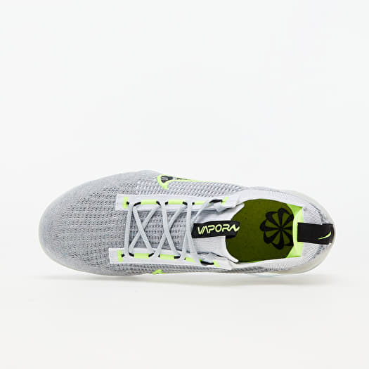 Nike Air Vapormax 2021 Flyknit Wolf Grey Black White Volt Footshop