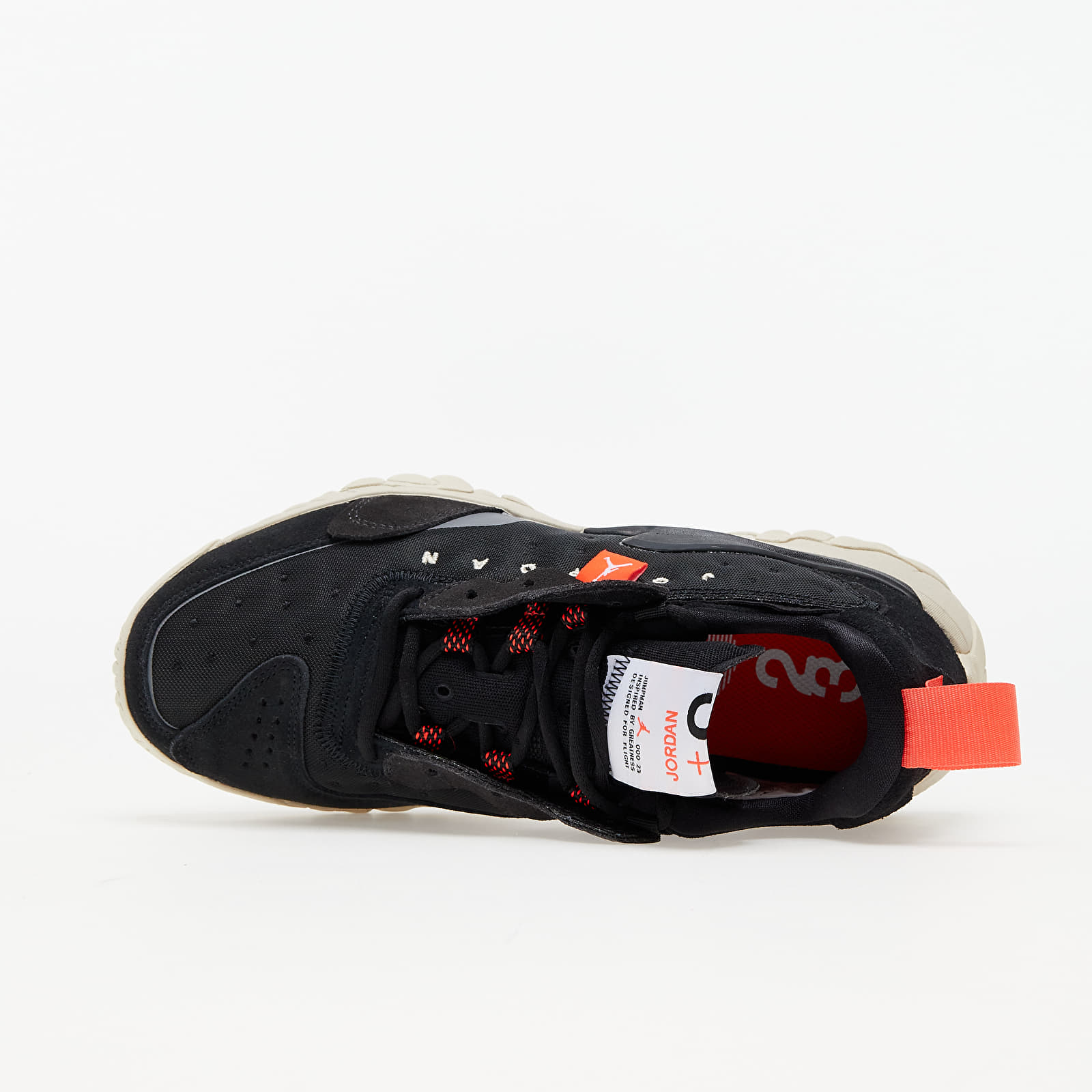 Încălțăminte și sneakerși pentru femei Jordan W Delta 2 Black/ Infrared 23-Off Noir-Oatmeal