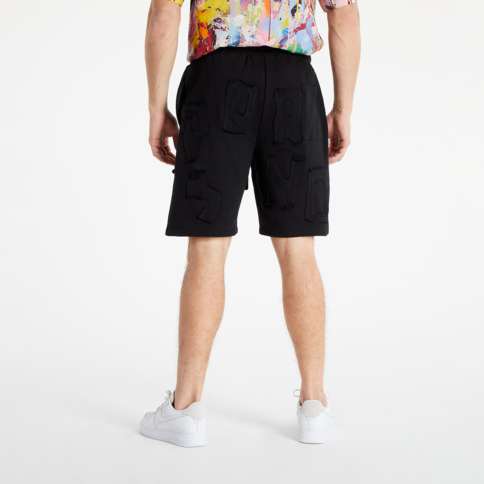 Шорты LIFE IS PORNO Illegal Shorts Black