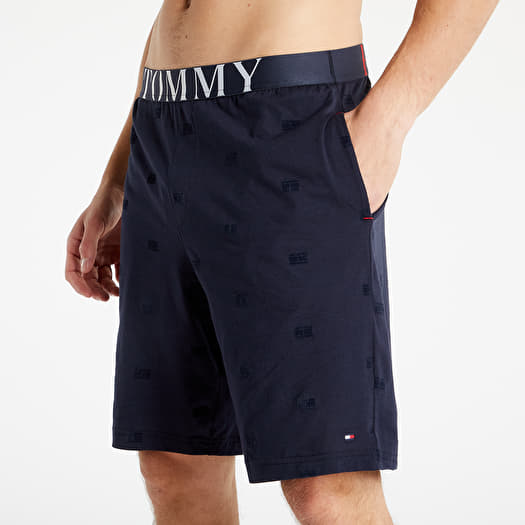 Shorts Tommy Hilfiger Ultra Soft Sleep Shorts Tonal Flocked Flag Footshop