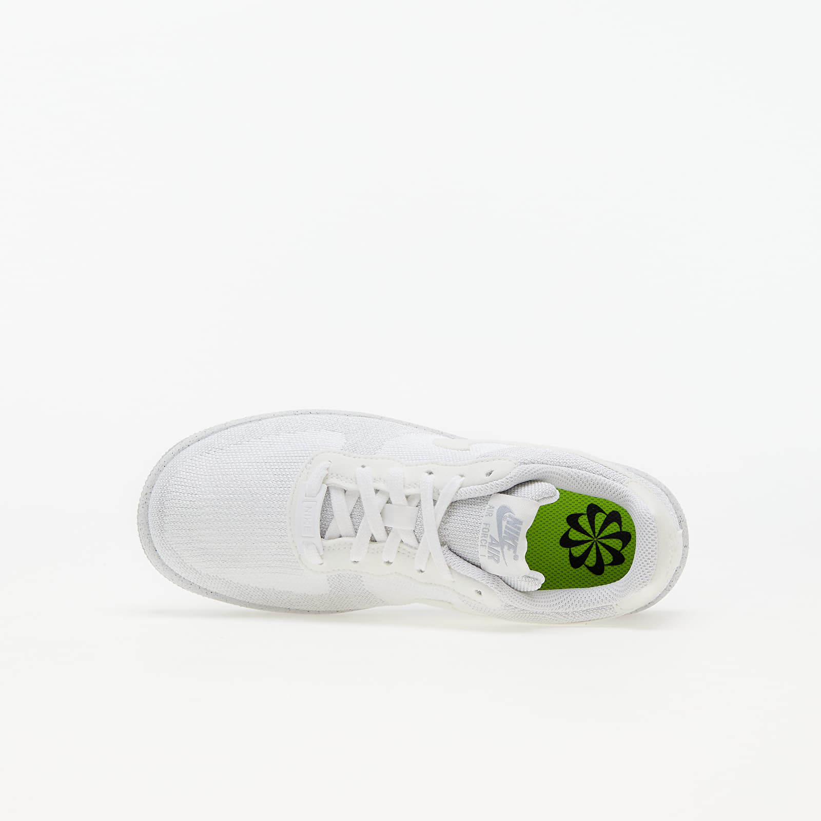 Joggesko og sko for barn Nike Air Force 1 Crater Flyknit (GS) White/ White-Sail-Wolf Grey