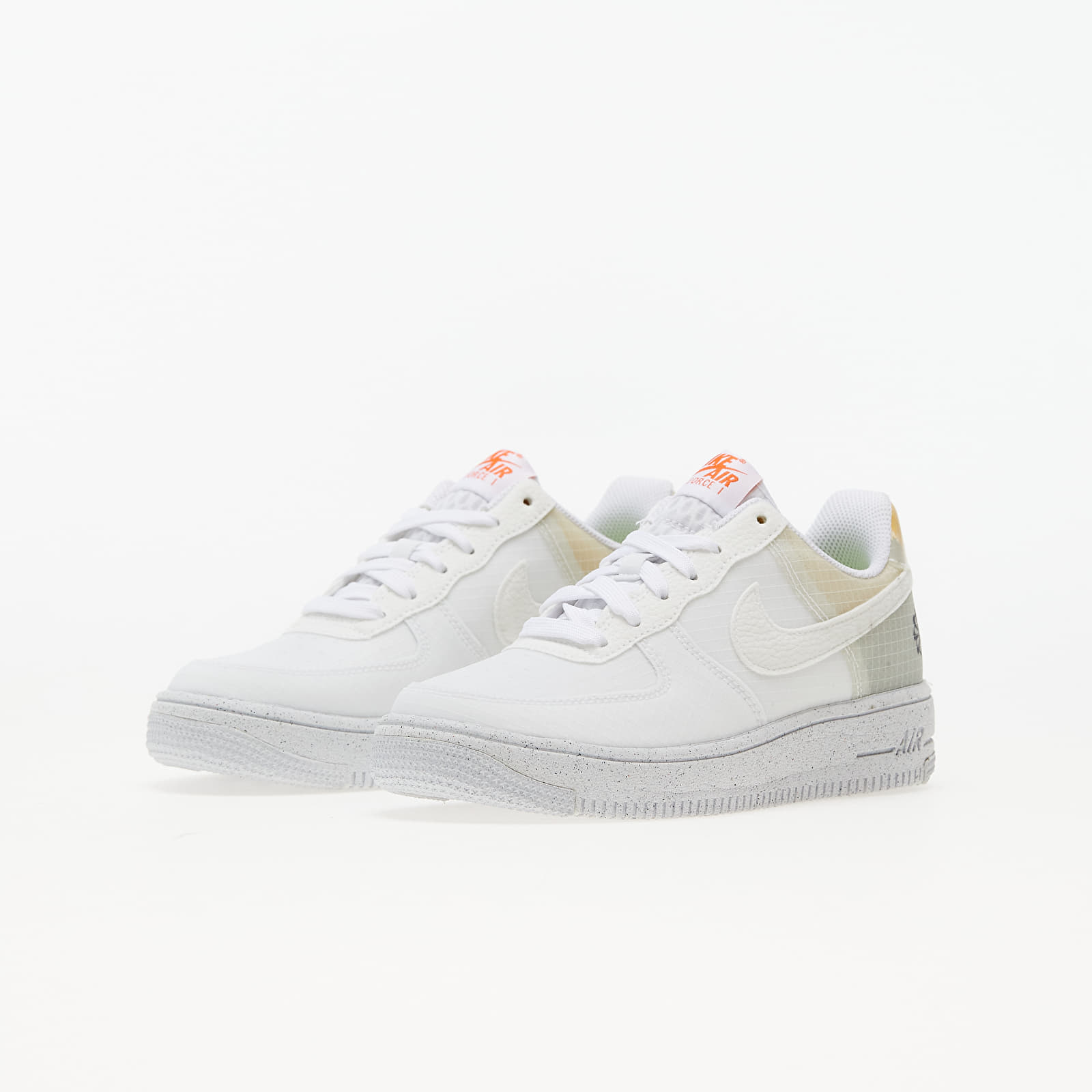 Kids' sneakers and shoes Nike Air Force 1 Crater (GS) White/ White-Orange
