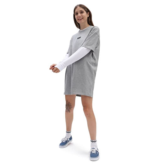 vans grey dress Vans Womens Spaghetti Strap Dress Asymmetric Southern American Gray Size S