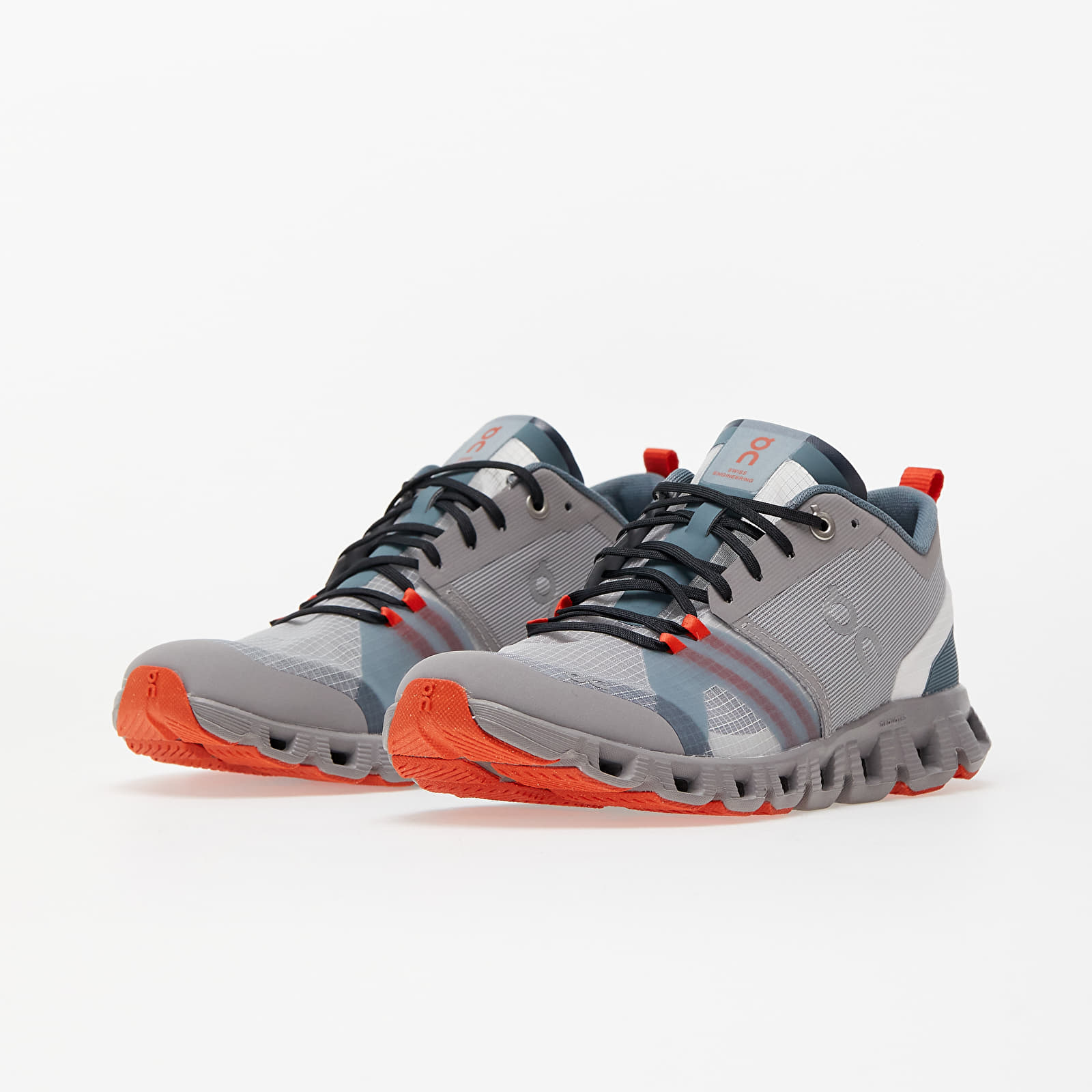 Naisten kengät On W Cloud X Shift Alloy/ Red