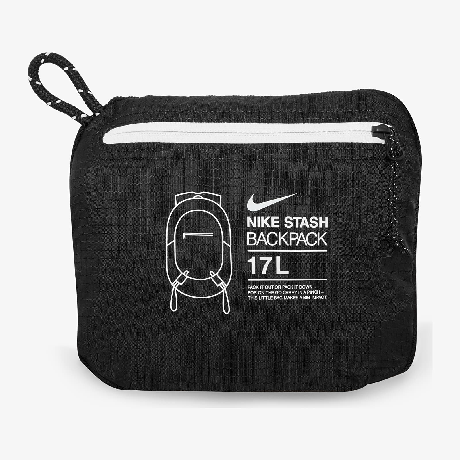 Backpacks Nike Stash Backpack Black Black White Footshop