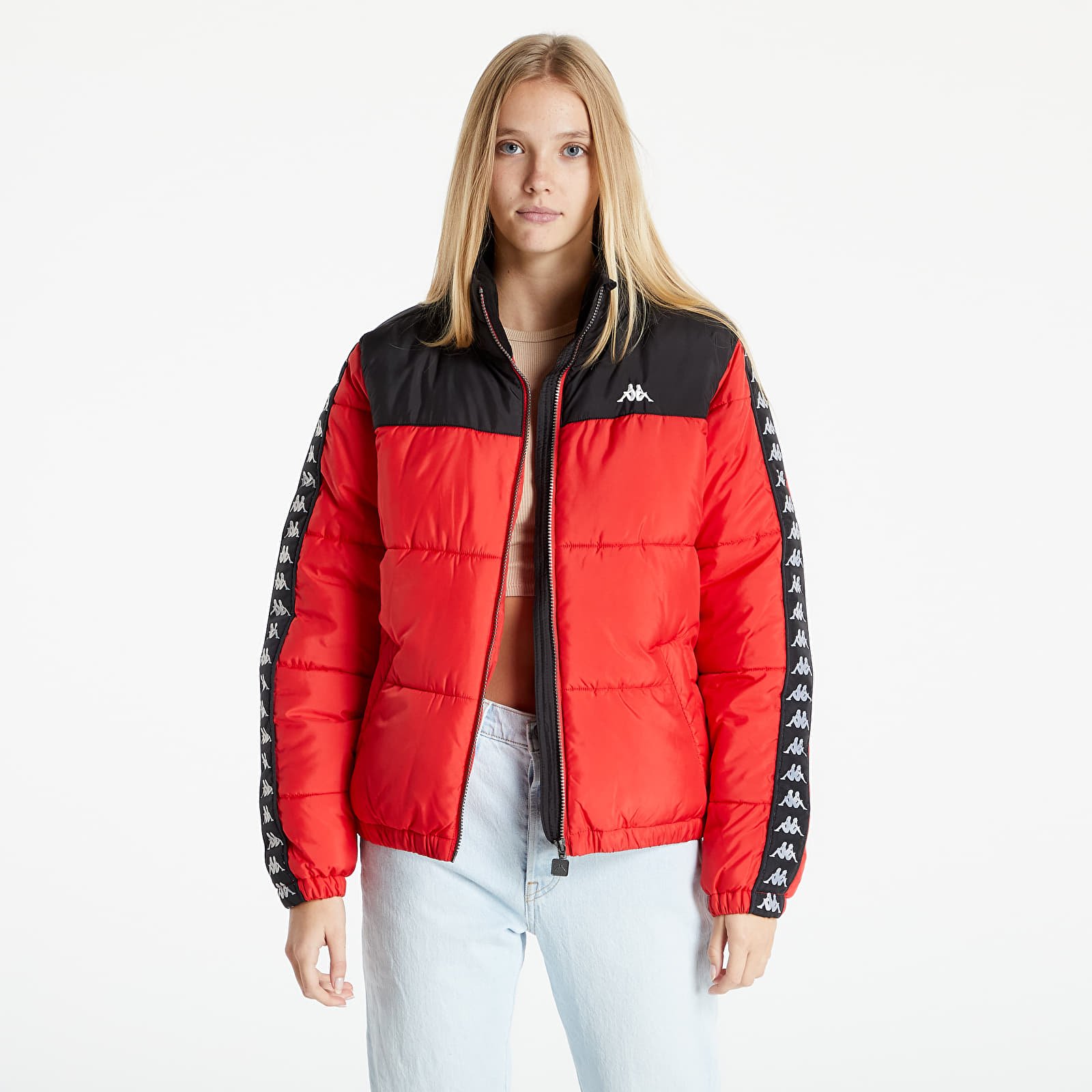 Kappa puffer shop jacket women's