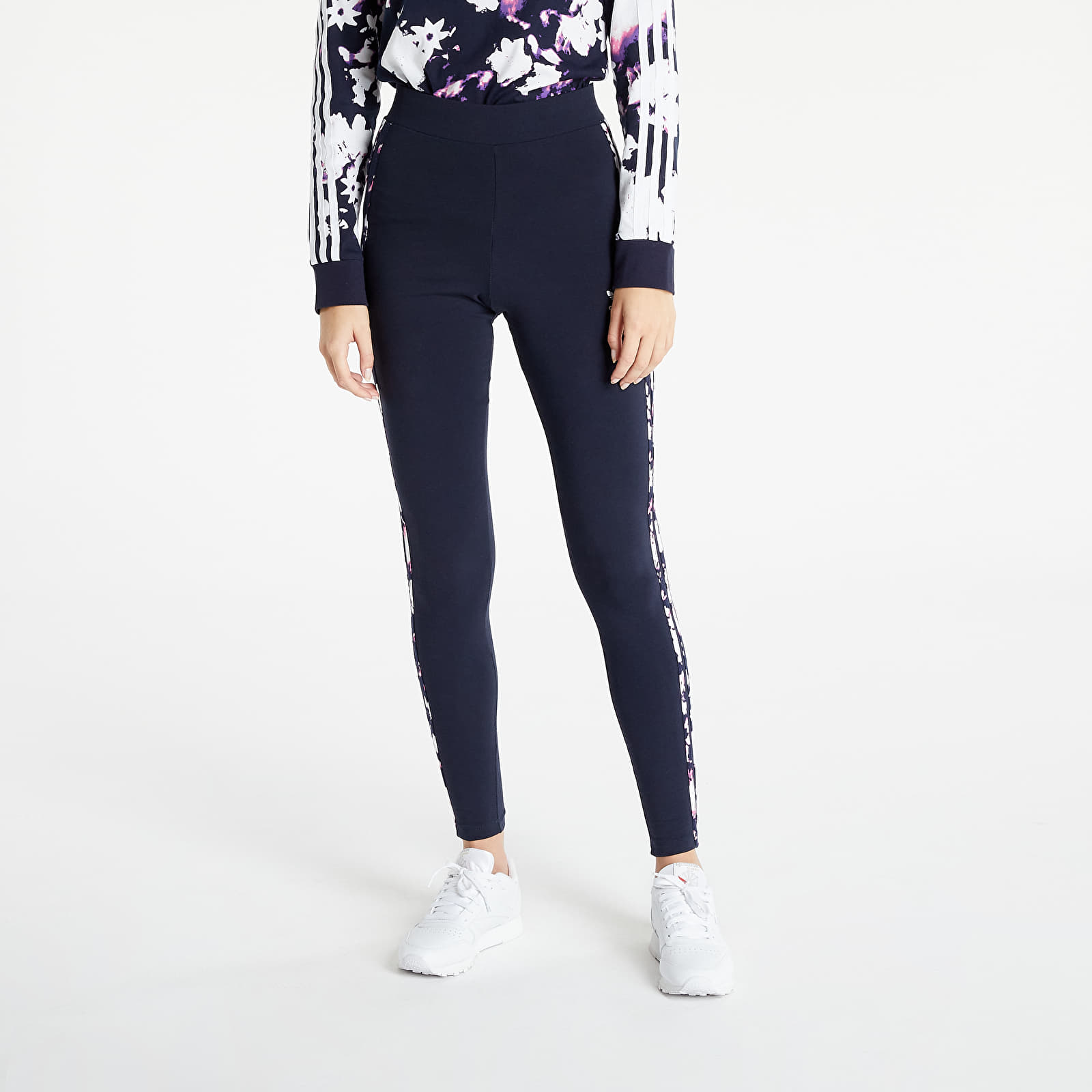 Adidas originals side tape legging discount