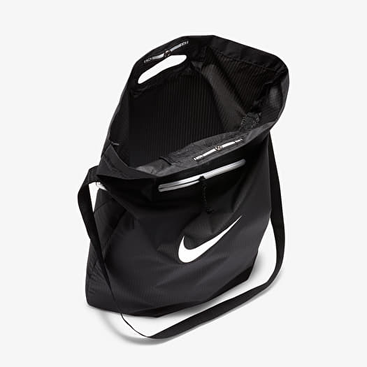 black nike string bag