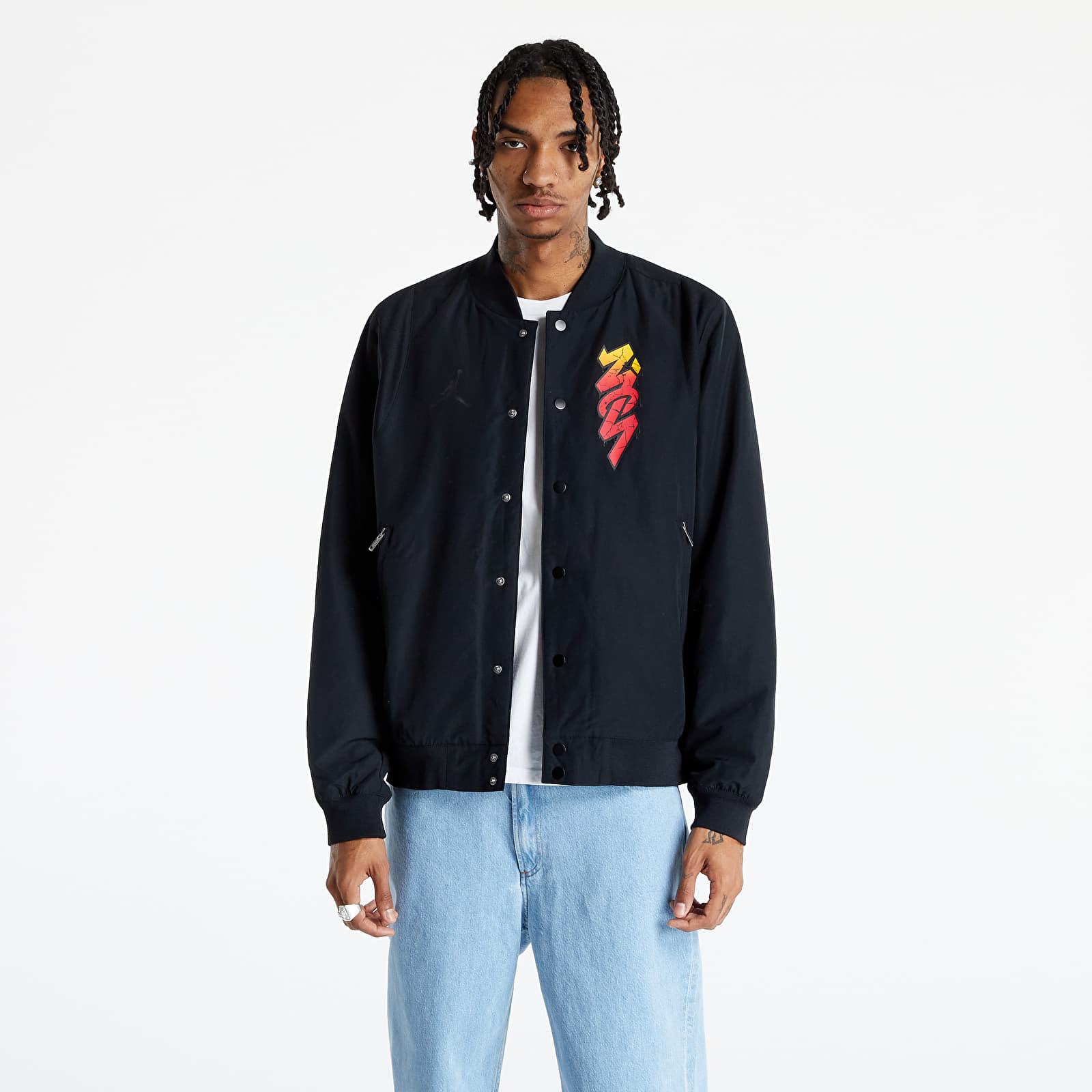 Geci Jordan Men's Flight Jacket Black/ Black