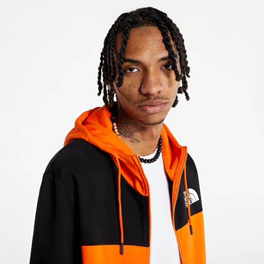 Hoodies and sweatshirts The North Face Himalayan Full Zip Hoodie Red Orange Footshop