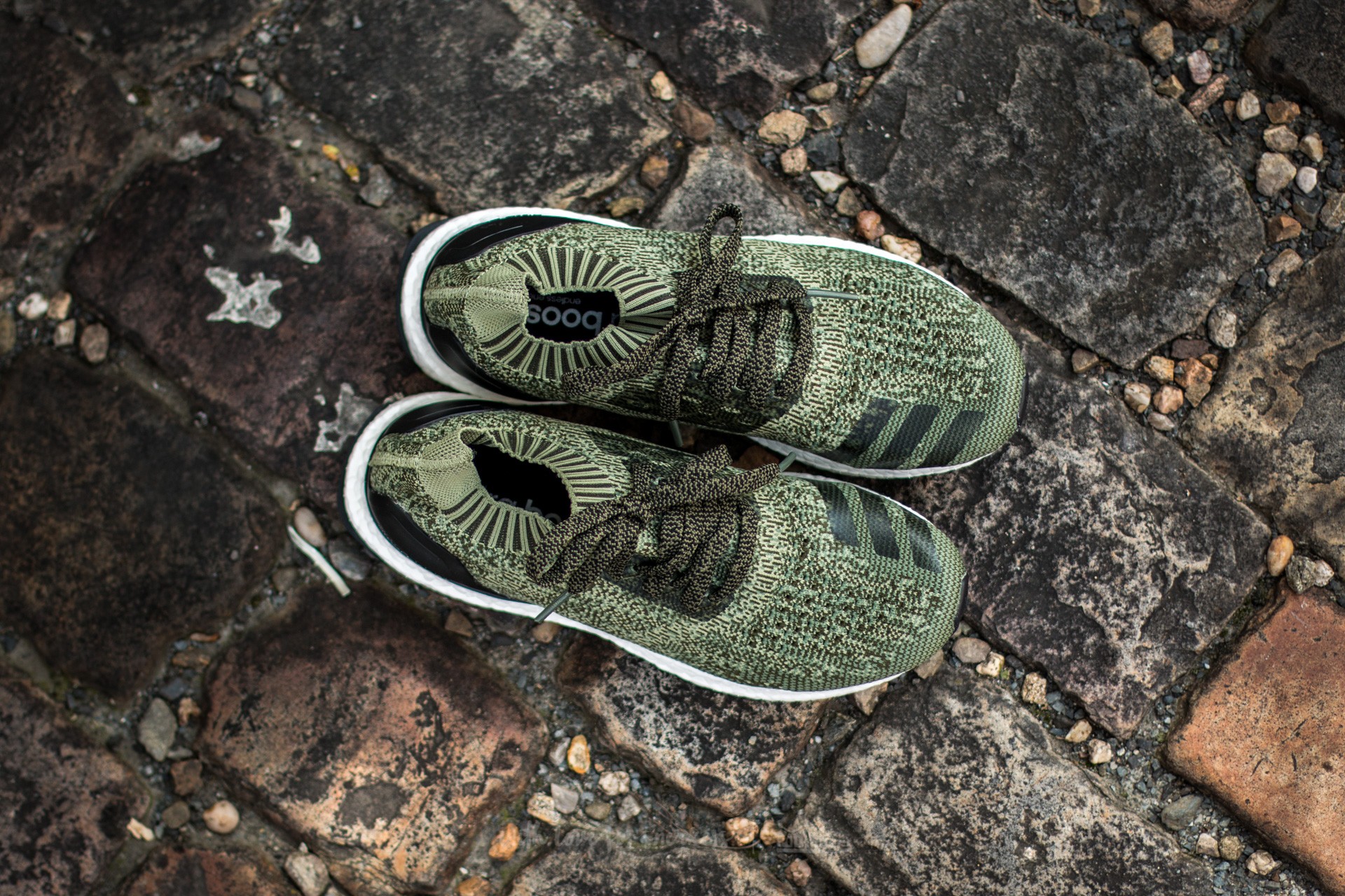 Men's shoes adidas Ultra Boost Uncaged M Base Green/ Core Black/ Tent Green 