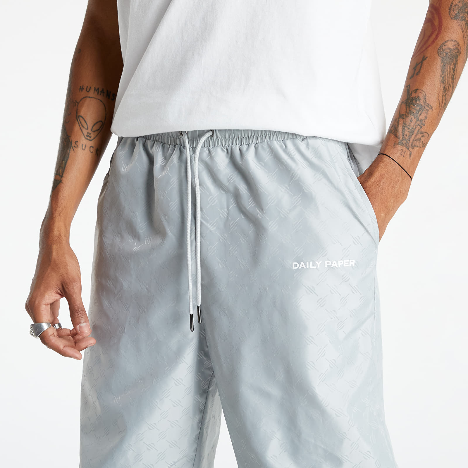 Панталони Daily Paper Lareem Pants Grey