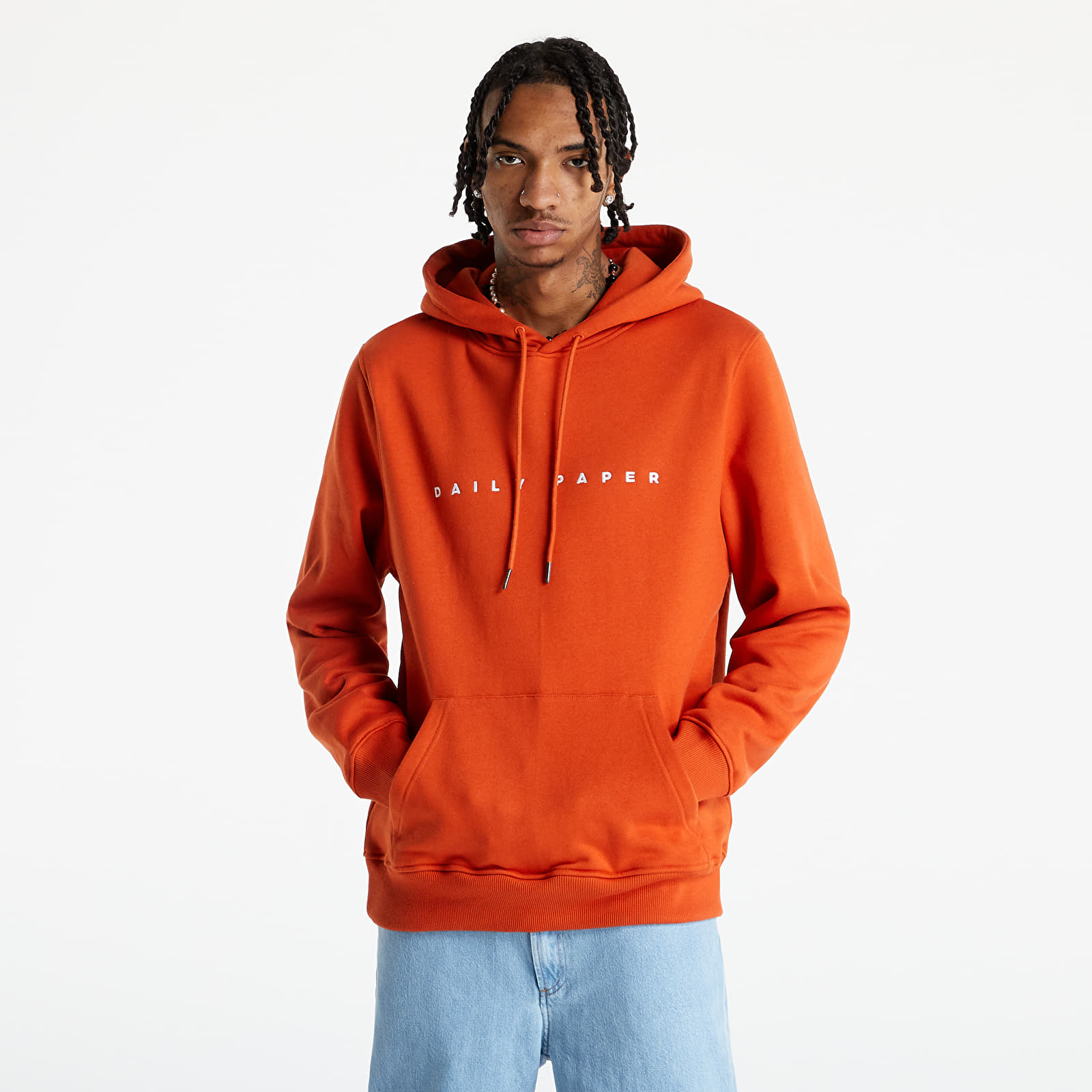 Daily paper orange hoodie shop