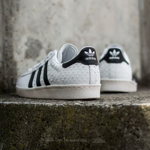 Adidas superstar 80s store w schuhe schwarz weiß