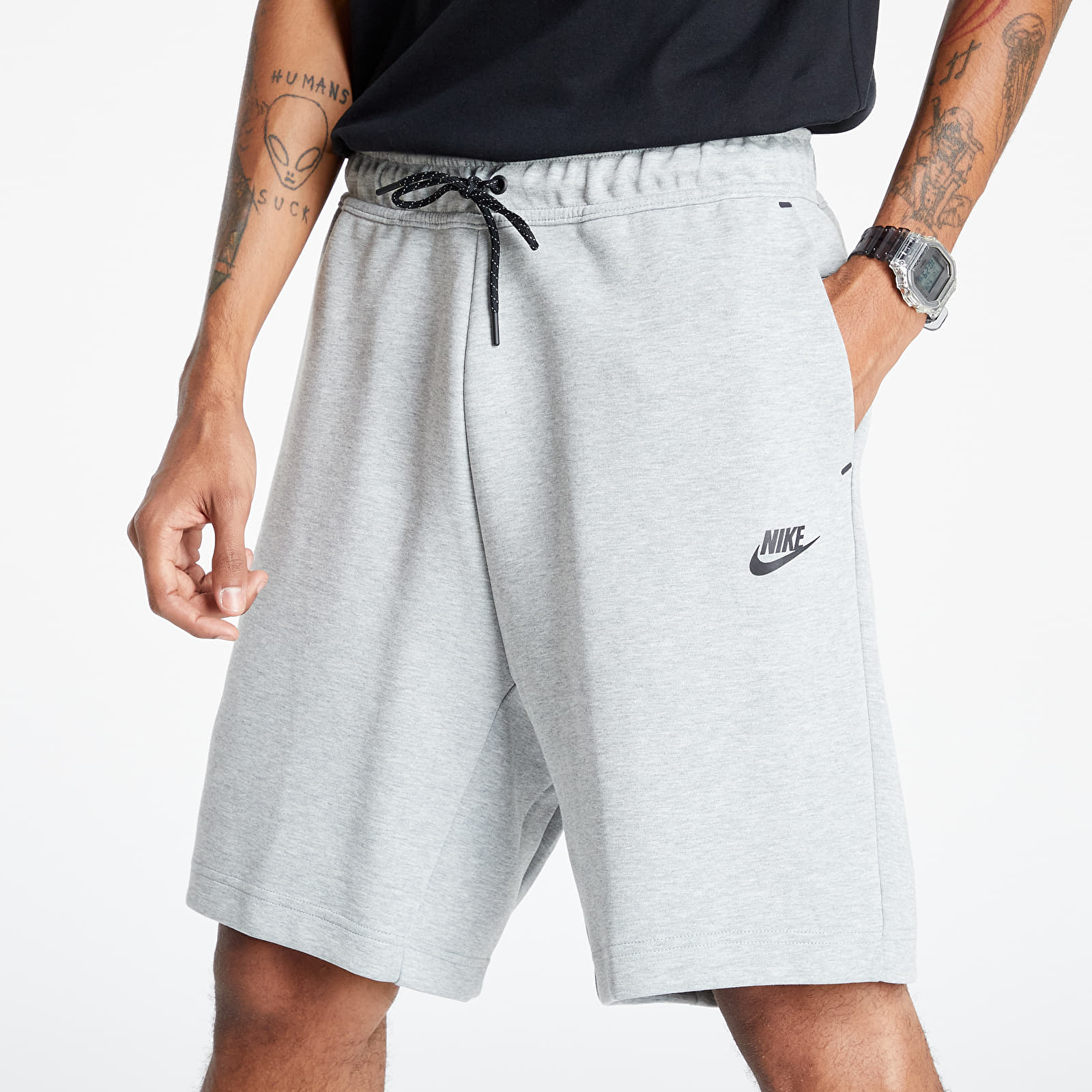Nike grey deals tech shorts