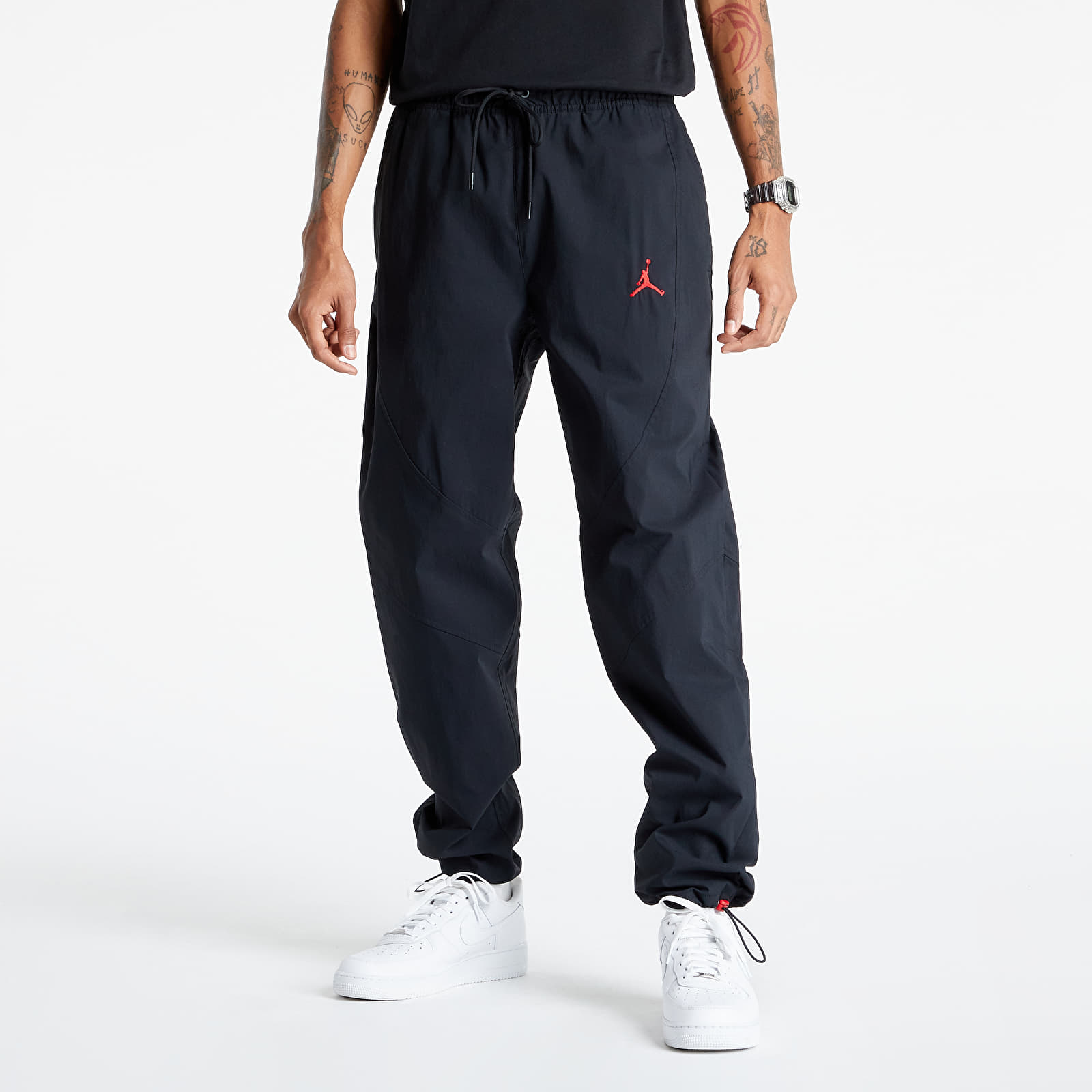 Black woven jordans best sale
