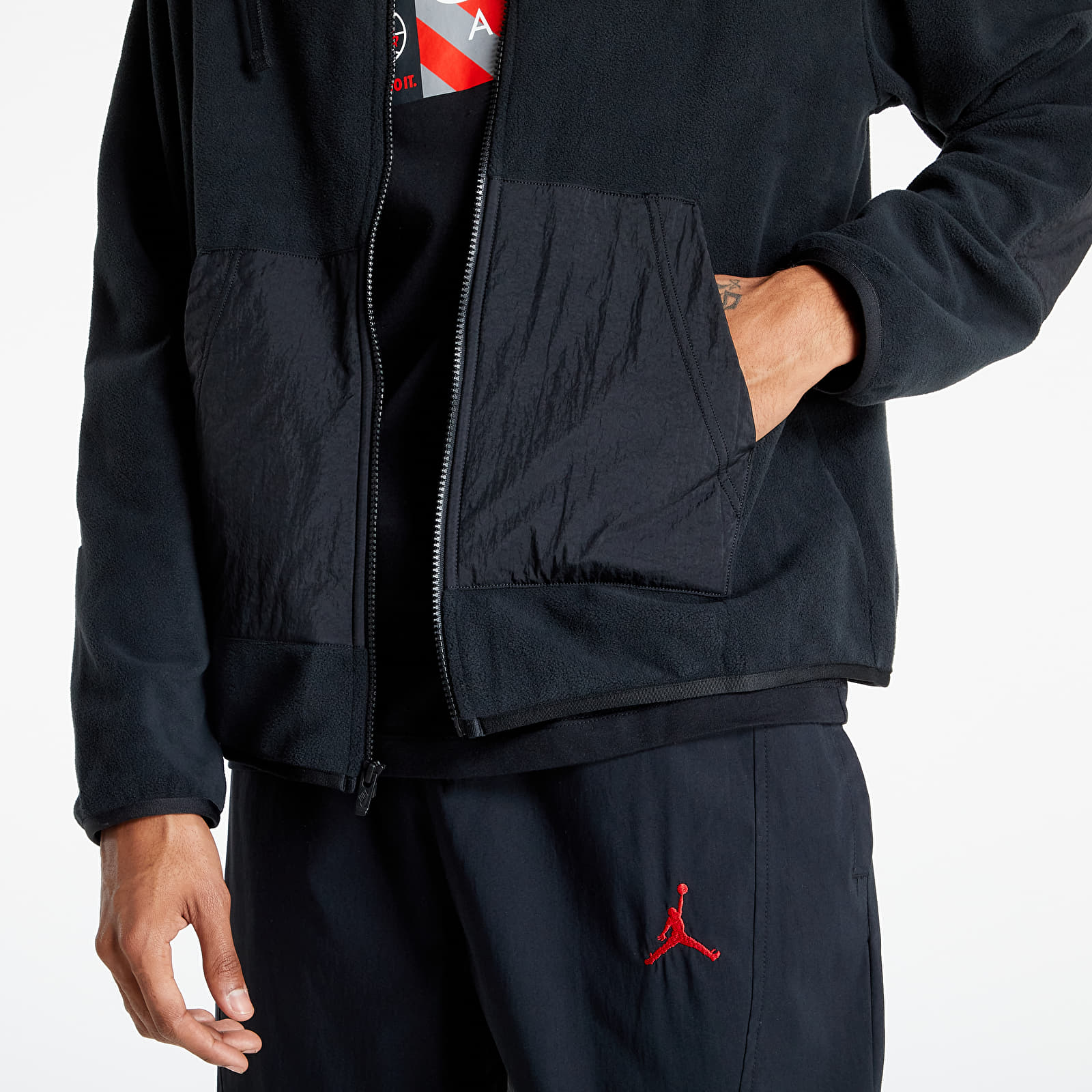 Регланы и толстовки Nike Sportswear M NSW Spe+ Flc Fz Top Winter