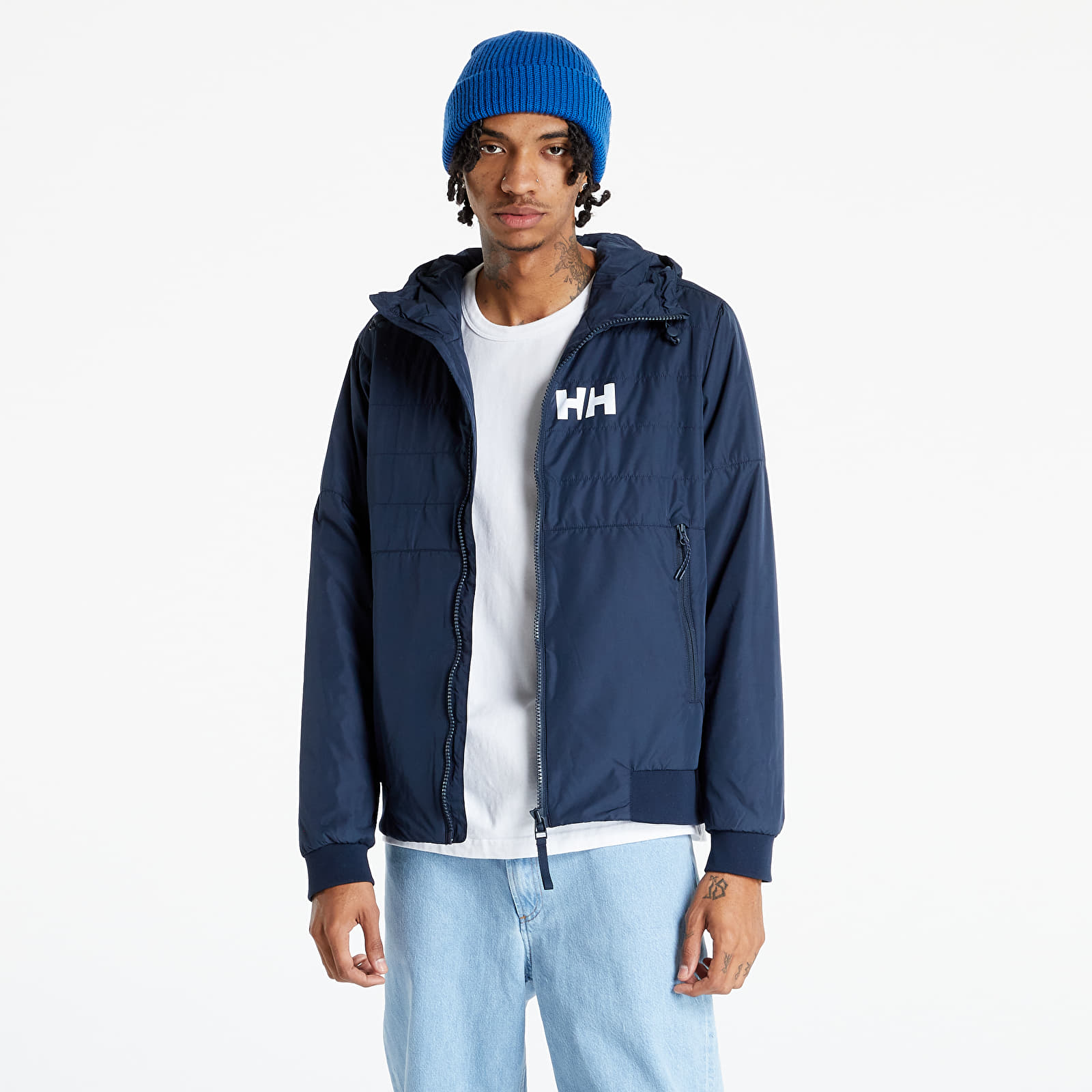Jackets Helly Hansen Active Ins Fall Jkt Navy