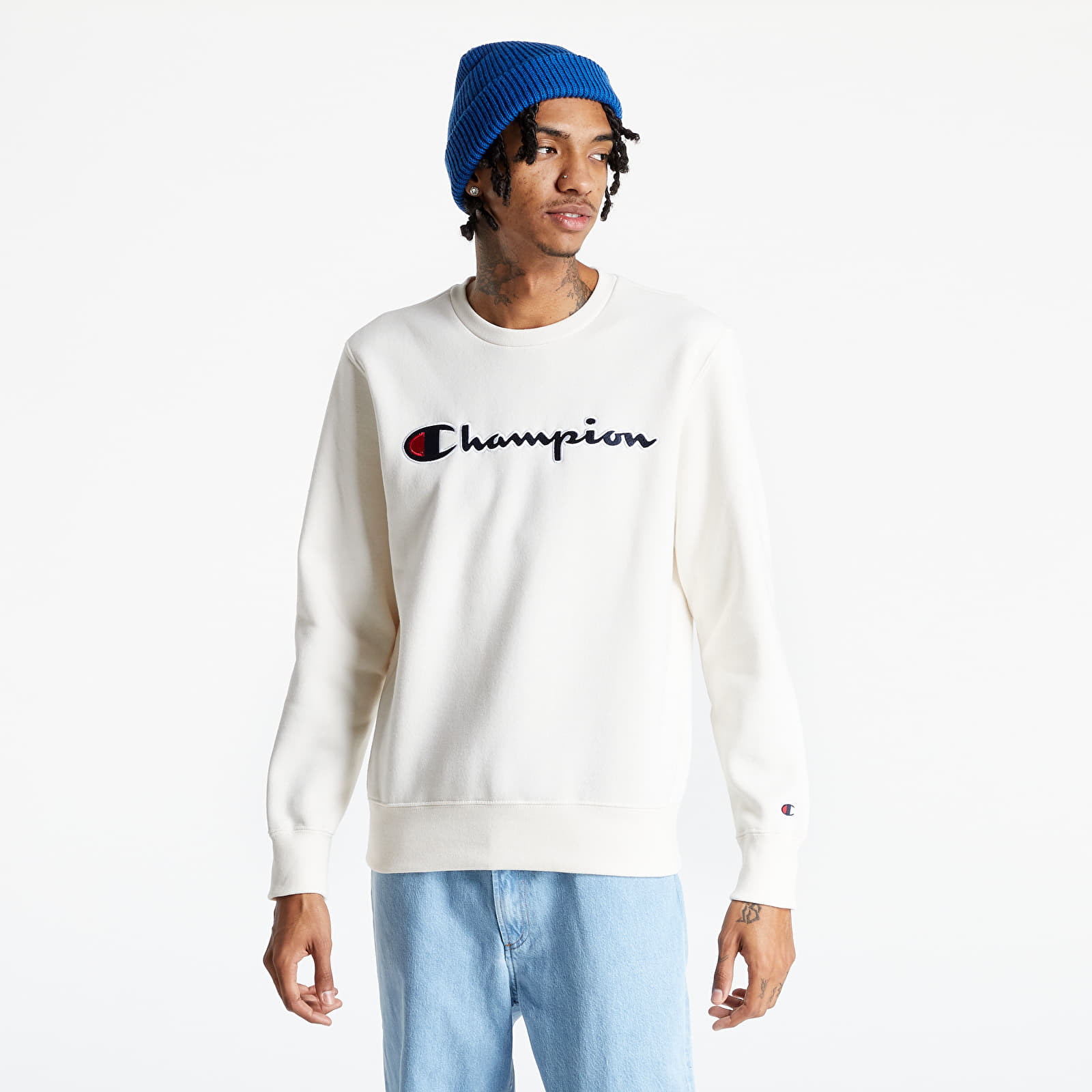 Champion rochester sales crewneck sweatshirt