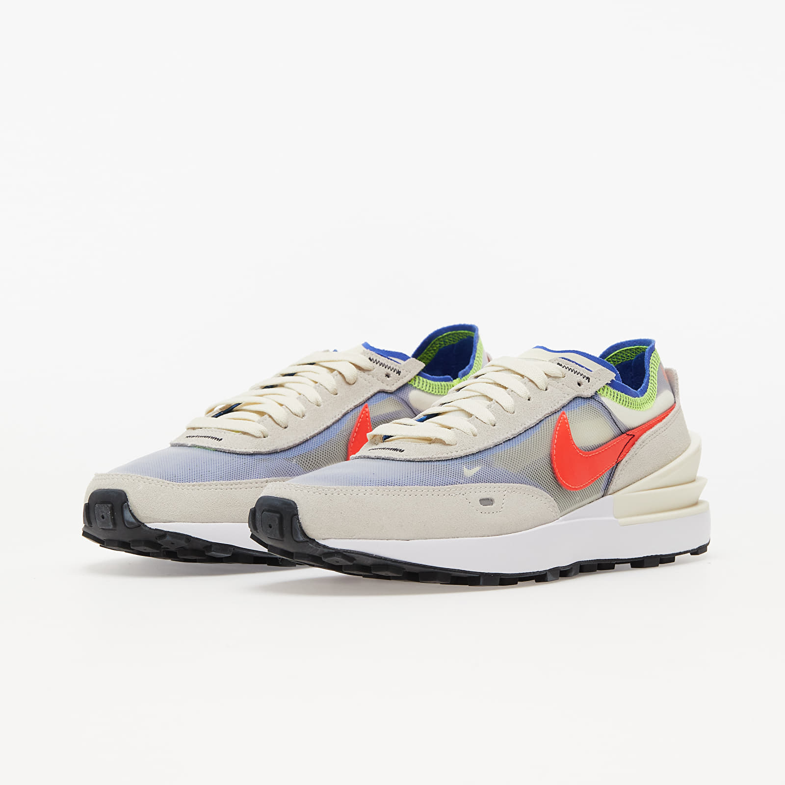Scarpe uomo Nike Waffle One Coconut Milk/ Bright Crimson-Hyper Royal