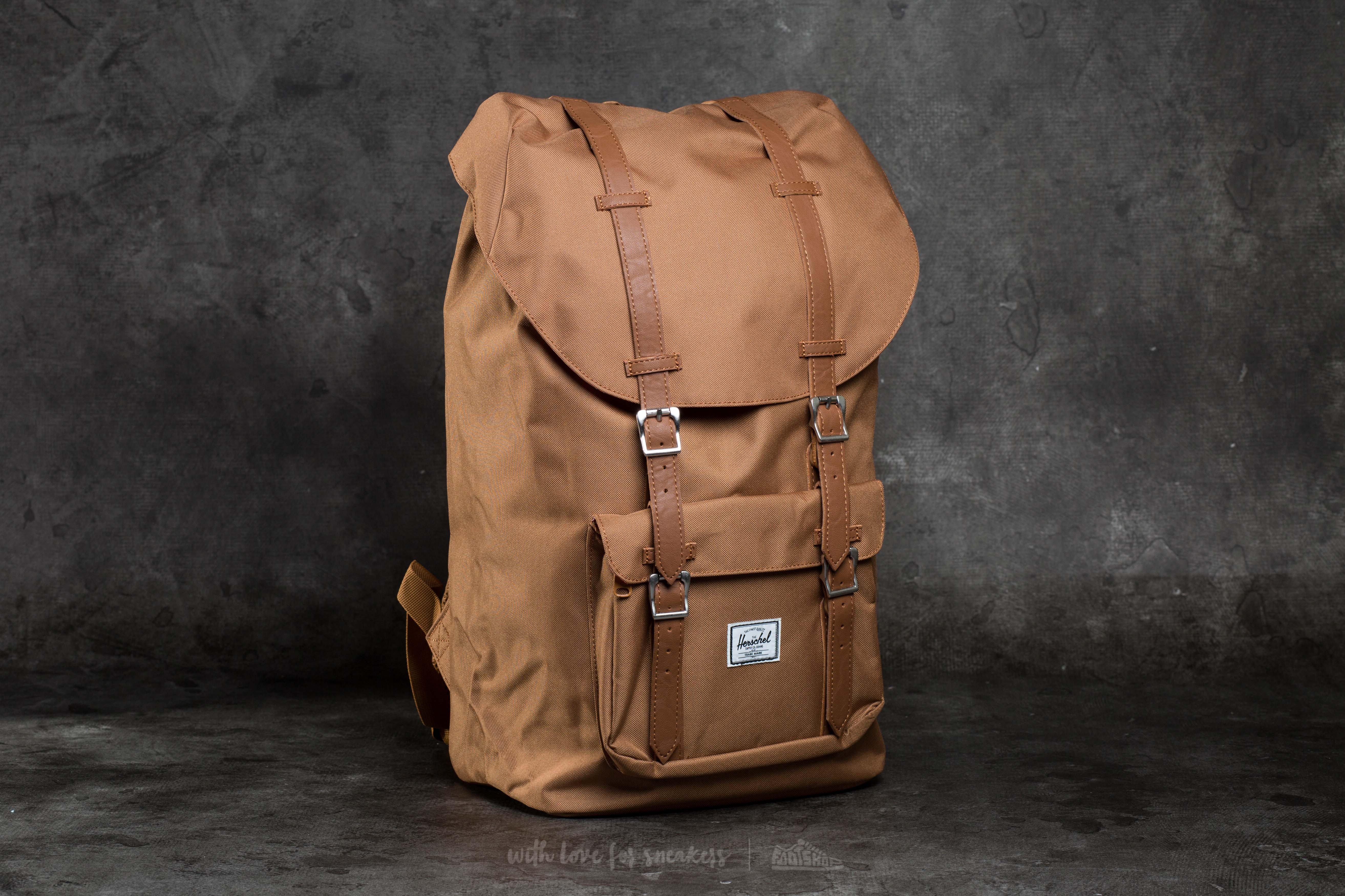 Herschel little america tan store
